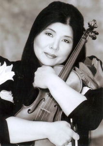 Yukako Tarumi, founder of The Tarumi Violinists